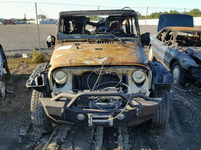 1C4AJWAG3EL157883 - 2014 JEEP WRANGLER S 白色 照片 9