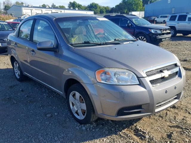 KL1TD5DE3BB207890 - 2011 CHEVROLET AVEO LS GRAY photo 1