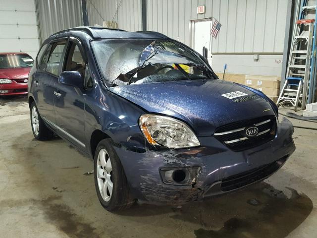 KNAFG526577089437 - 2007 KIA RONDO LX BLUE photo 1