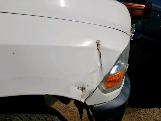 3C6TD5HTXCG228771 - 2012 DODGE RAM 2500 S თეთრი ფოტო 9