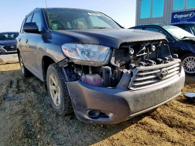 JTEES41AX82000758 - 2008 TOYOTA HIGHLANDER GRAY photo 1