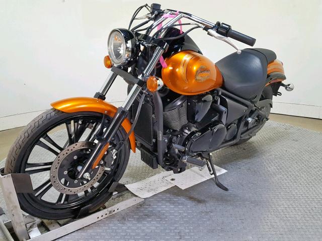 JKAVN2C18CA049477 - 2012 KAWASAKI VN900 C ORANGE photo 4