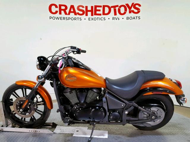 JKAVN2C18CA049477 - 2012 KAWASAKI VN900 C ORANGE photo 5