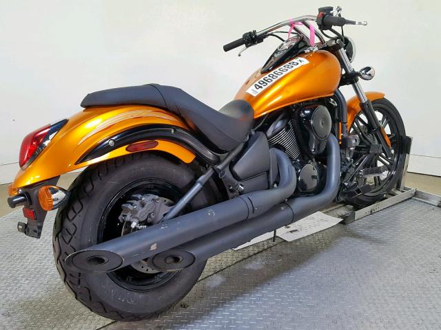 JKAVN2C18CA049477 - 2012 KAWASAKI VN900 C ORANGE photo 8