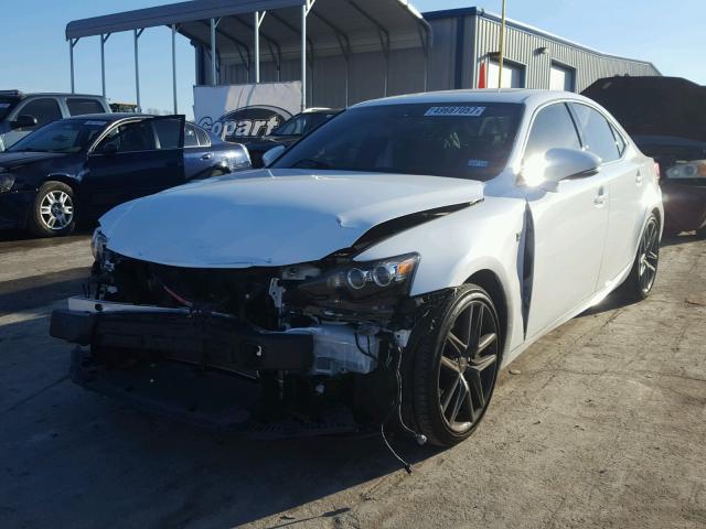 JTHBA1D28G5021858 - 2016 LEXUS IS 200T WHITE photo 2