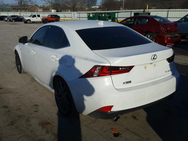 JTHBA1D28G5021858 - 2016 LEXUS IS 200T WHITE photo 3