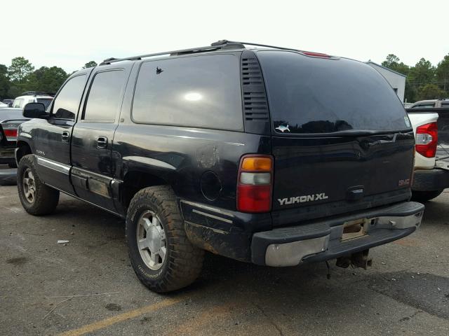 1GKFK16T01J313884 - 2001 GMC YUKON XL K BLACK photo 3