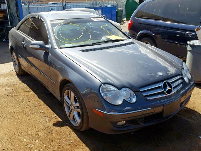 WDBTJ56H98F247738 - 2008 MERCEDES-BENZ CLK 350 CHARCOAL photo 1