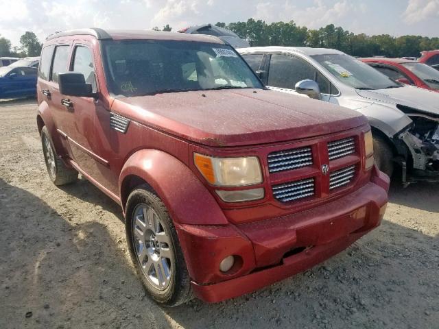 1D8GT58628W267324 - 2008 DODGE NITRO R/T RED photo 1