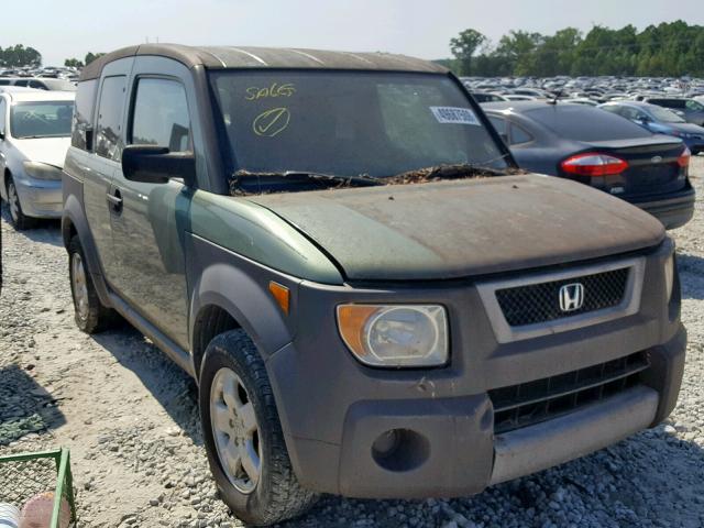 5J6YH18573L018980 - 2003 HONDA ELEMENT EX GREEN photo 1