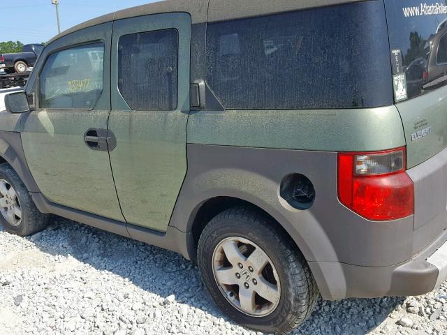 5J6YH18573L018980 - 2003 HONDA ELEMENT EX GREEN photo 9