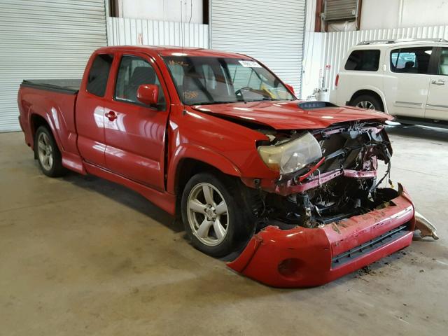 5TETU22NX6Z145402 - 2006 TOYOTA TACOMA X-R RED photo 1