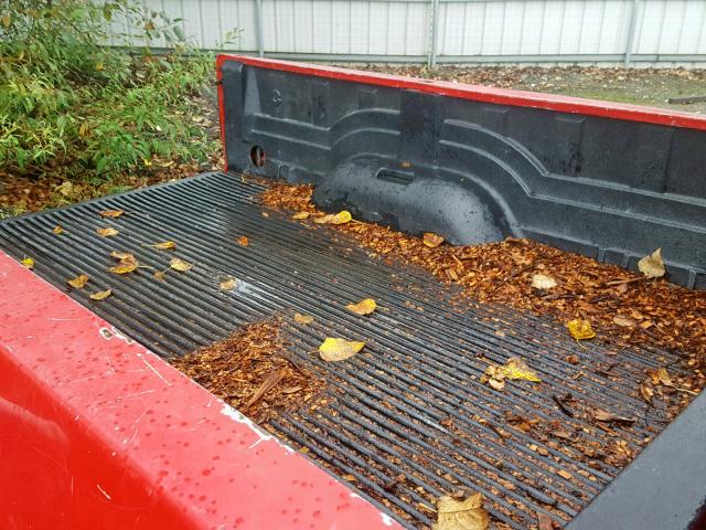 3D7KS26D45G900904 - 2005 DODGE RAM 2500 S წითელი ფოტო 6