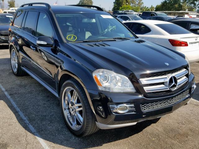 4JGBF71E38A421271 - 2008 MERCEDES-BENZ GL 450 4MA BLACK photo 1