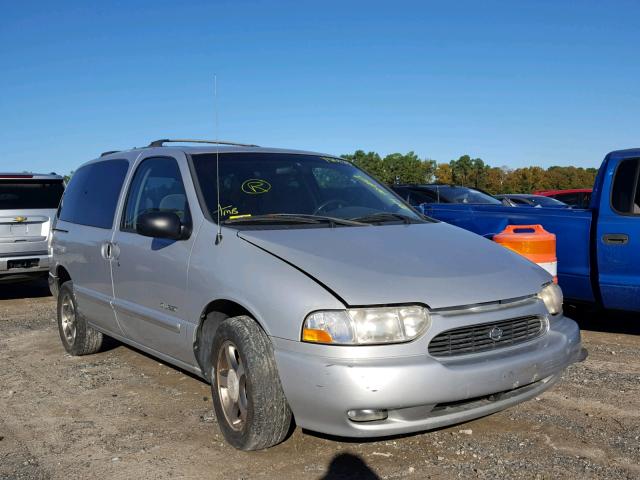 4N2XN11T1YD808065 - 2000 NISSAN QUEST SE GRAY photo 1