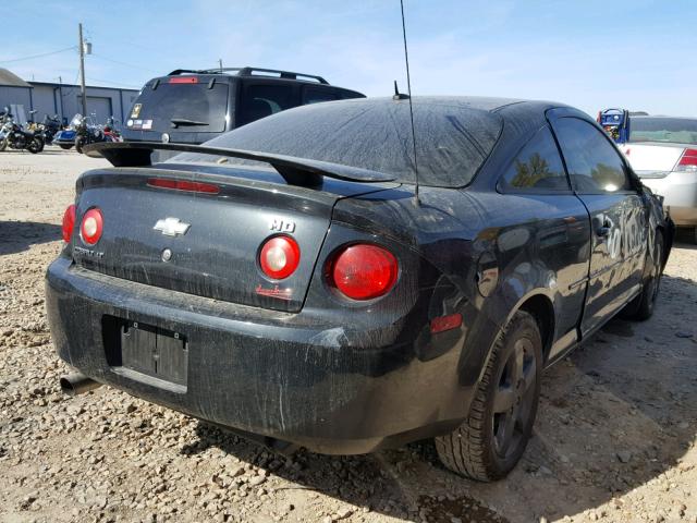 1G1AD1F54A7143780 - 2010 CHEVROLET COBALT 1LT BLACK photo 4