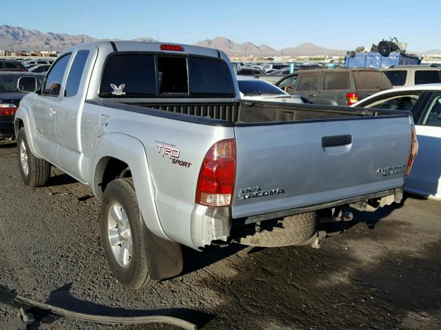 5TETU62N45Z020398 - 2005 TOYOTA TACOMA PRE GRAY photo 3