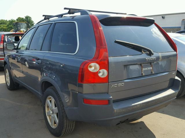 YV4CZ592761246239 - 2006 VOLVO XC90 GRAY photo 3