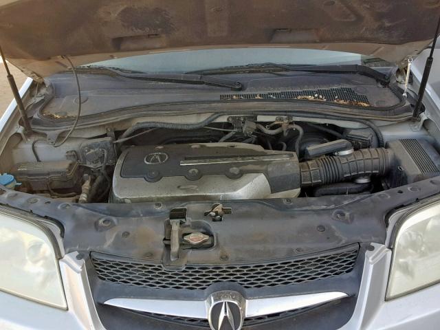 2HNYD18643H513820 - 2003 ACURA MDX TOURIN SILVER photo 7