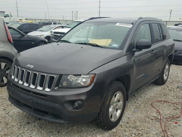 1C4NJCBA7FD148951 - 2015 JEEP COMPASS SP 灰色 照片 2