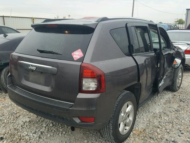 1C4NJCBA7FD148951 - 2015 JEEP COMPASS SP GRAY photo 4