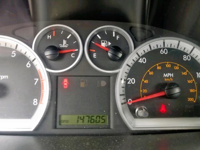 KL1TD56637B036720 - 2007 CHEVROLET AVEO BASE შავი ფოტო 8