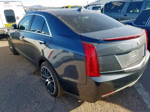 1G6AH5SX4D0144664 - 2013 CADILLAC ATS LUXURY CHARCOAL photo 3