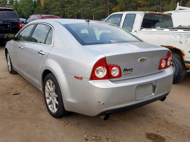 1G1ZK57789F180817 - 2009 CHEVROLET MALIBU LTZ SILVER photo 3