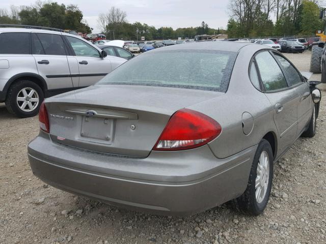 1FAFP55U54A116282 - 2004 FORD TAURUS SES GRAY photo 4