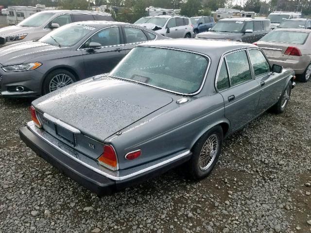 SAJAV1344GC460492 - 1986 JAGUAR XJ6 GRAY photo 4