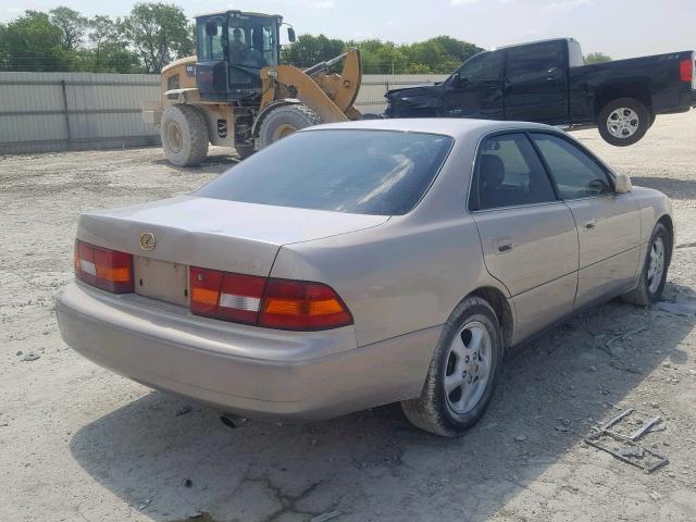 JT8BF28G2X5054299 - 1999 LEXUS ES 300 TAN photo 4