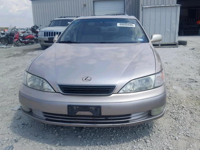 JT8BF28G2X5054299 - 1999 LEXUS ES 300 TAN photo 9