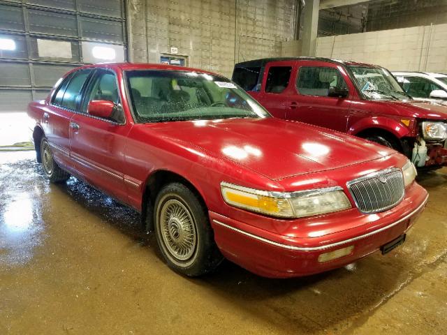 2MELM74W5VX680543 - 1997 MERCURY GRAND MARQ RED photo 1