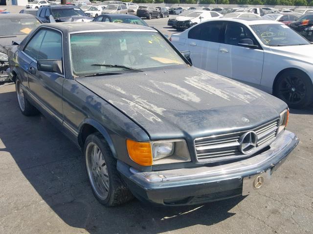 WDBCA44D5FA094277 - 1985 MERCEDES-BENZ 500 SEC GREEN photo 1