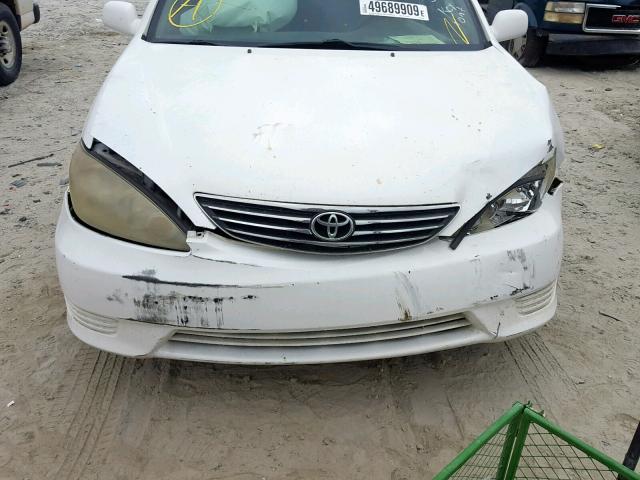 4T1BE32K86U659581 - 2006 TOYOTA CAMRY LE WHITE photo 9