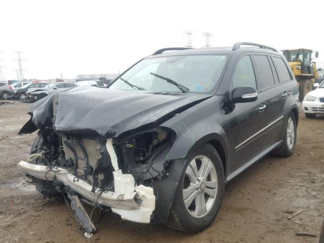 4JGBF71E78A325577 - 2008 MERCEDES-BENZ GL 450 4MA BLACK photo 2