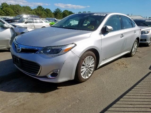 4T1BD1EB4E1021541 - 2014 TOYOTA AVALON HYB GRAY photo 2