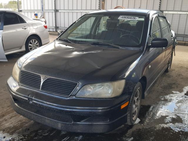 JA3AJ86E12U038589 - 2002 MITSUBISHI LANCER OZ GRAY photo 2