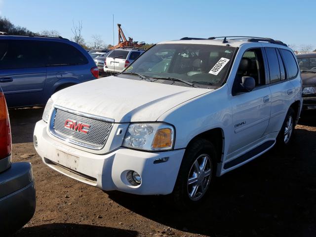 1GKET63M682144994 - 2008 GMC ENVOY DENA WHITE photo 2