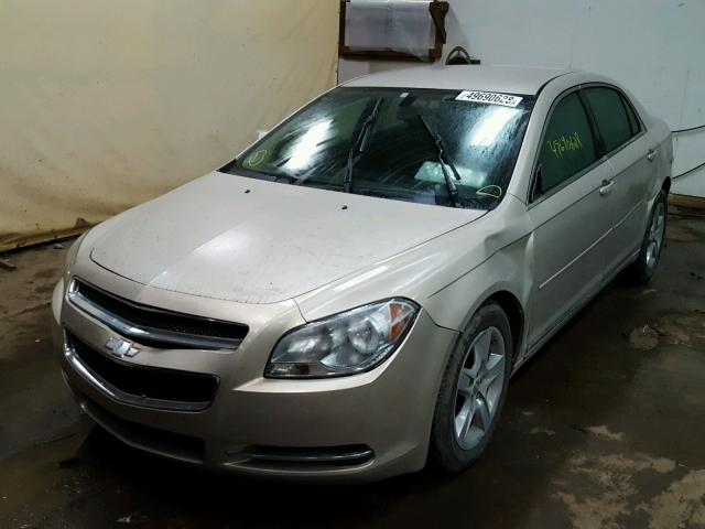 1G1ZH57B89F129353 - 2009 CHEVROLET MALIBU 1LT თაფლისფერი ფოტო 2
