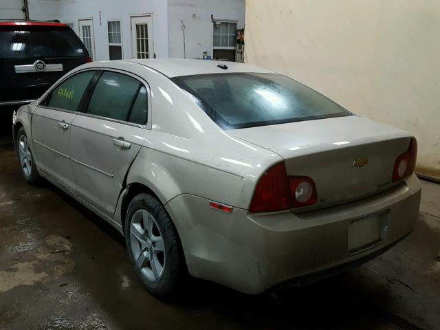 1G1ZH57B89F129353 - 2009 CHEVROLET MALIBU 1LT თაფლისფერი ფოტო 3