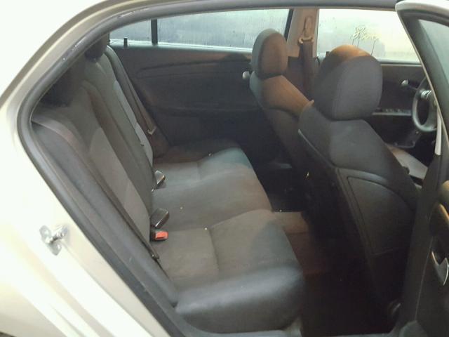 1G1ZH57B89F129353 - 2009 CHEVROLET MALIBU 1LT თაფლისფერი ფოტო 6