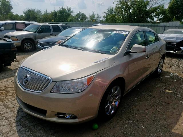 1G4GC5EGXAF269383 - 2010 BUICK LACROSSE C SILVER photo 2