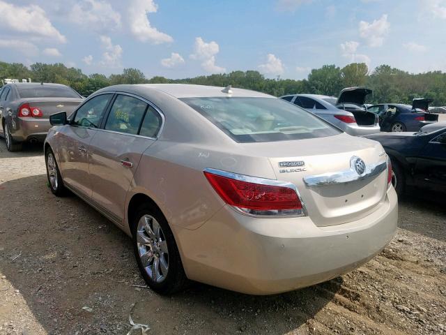 1G4GC5EGXAF269383 - 2010 BUICK LACROSSE C SILVER photo 3