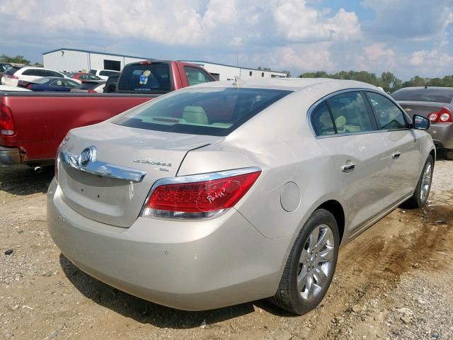 1G4GC5EGXAF269383 - 2010 BUICK LACROSSE C SILVER photo 4