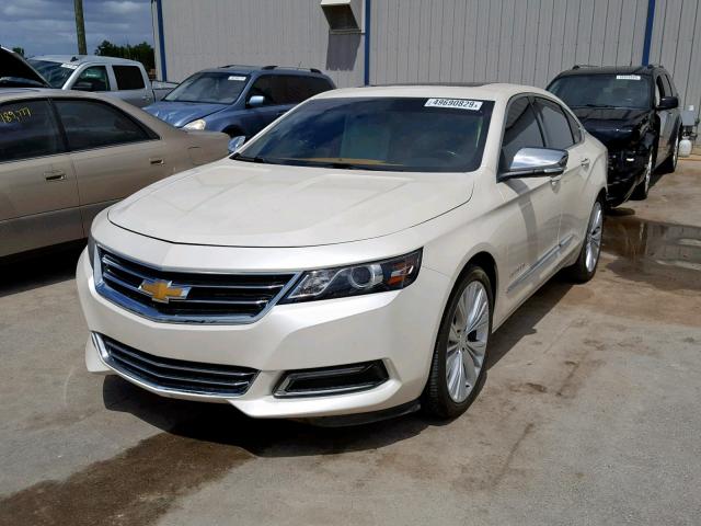 1G1155S30EU162844 - 2014 CHEVROLET IMPALA LTZ WHITE photo 2