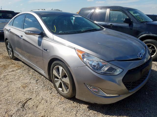 KMHEC4A40BA013958 - 2011 HYUNDAI SONATA HYB SILVER photo 1