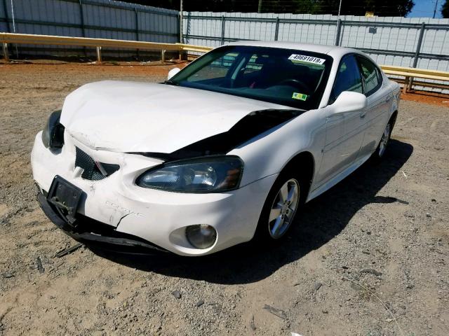 2G2WP552581100368 - 2008 PONTIAC GRAND PRIX WHITE photo 2