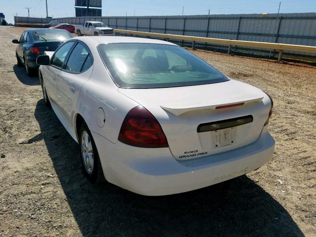 2G2WP552581100368 - 2008 PONTIAC GRAND PRIX WHITE photo 3