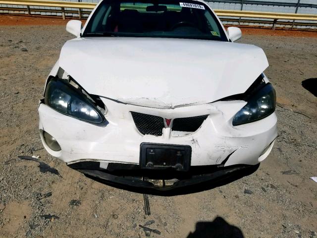 2G2WP552581100368 - 2008 PONTIAC GRAND PRIX WHITE photo 9